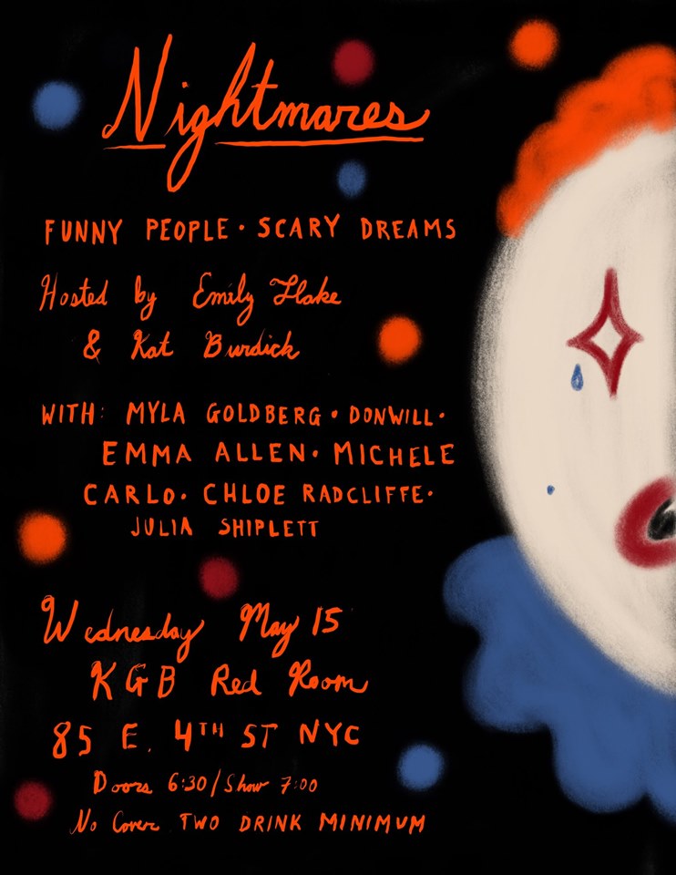 Emily Flake & Kat Burdick: "Nightmares: The Best People Tell Their Worst Dreams"